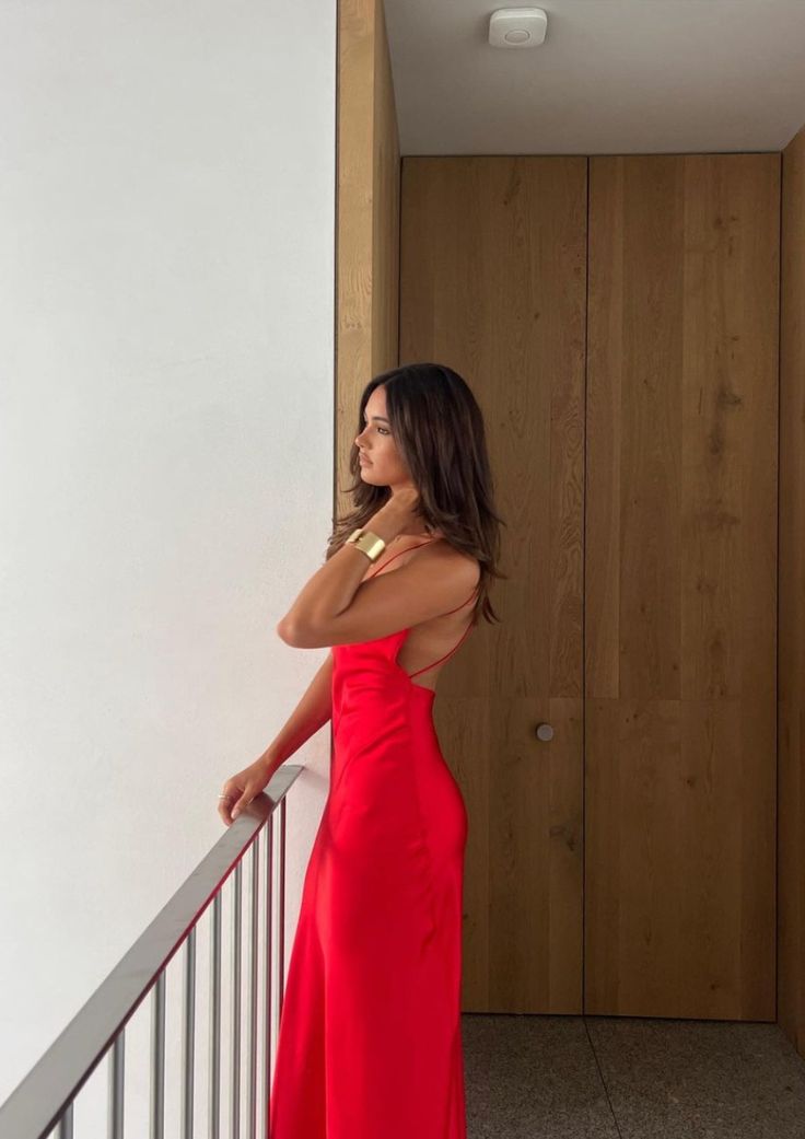 Red Long Evening Dresses Fashion Party Gowns fg6697 - VelvetHem