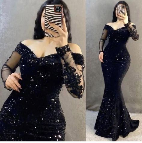 Sexy Sequin Mermaid Evening Dress fg6630 - View 2 | VelvetHem