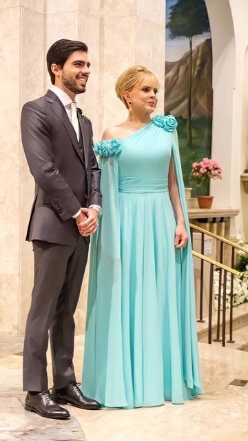 One Shoulder Mother of the Bride Dresses Evening Formal Dress fg6355 - View 2 | VelvetHem