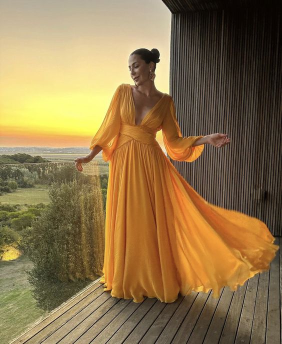 simple prom dresses, formal party dress long fg6284 - View 2 | VelvetHem