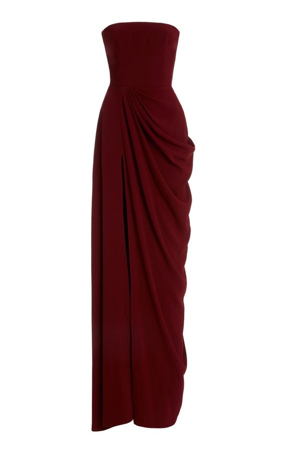 Women's Strapless Gown Formal Evening Party Gowns fg6677 - View 2 | VelvetHem