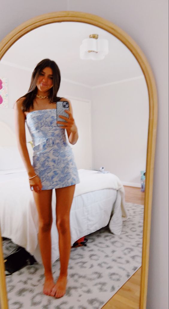 Fashion Women's Bodycon Dress Short Mini Dress Homecoming Dresses fg6453 - View 2 | VelvetHem
