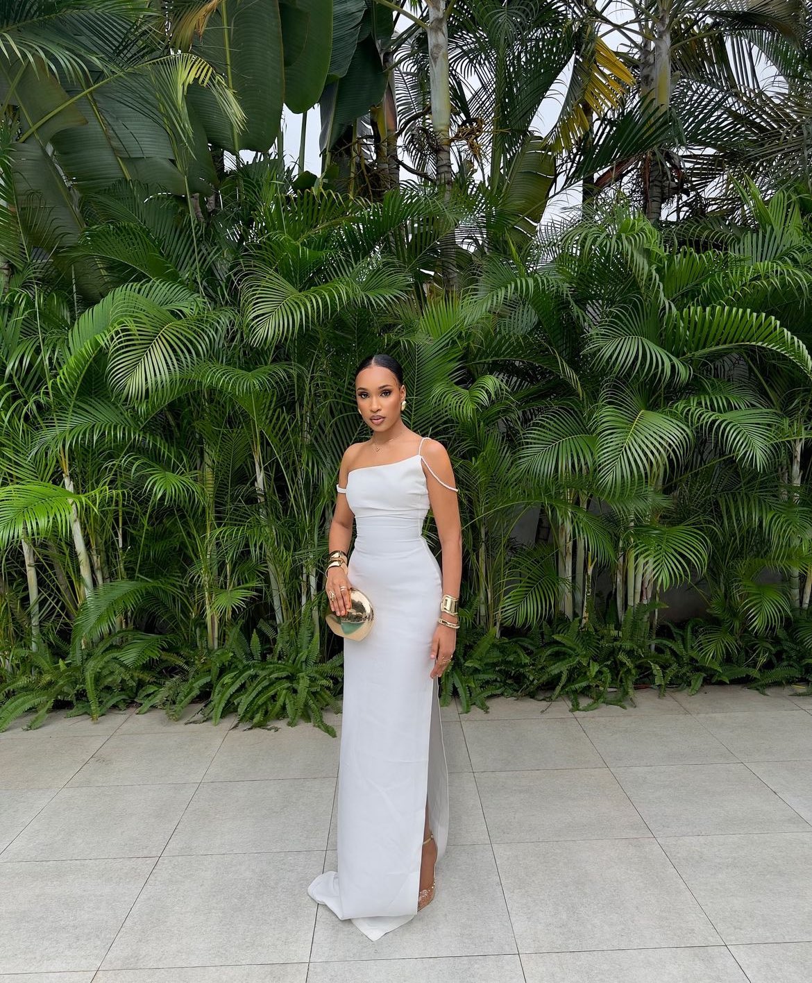 Sexy White Sleeveless Prom Dress Long Evening Gown fg6783 - View 3 | VelvetHem