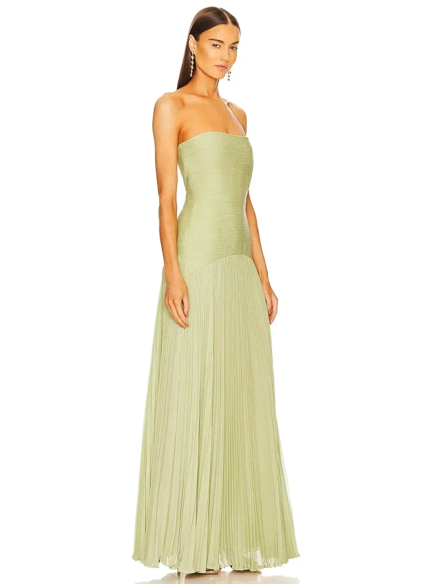 Morgane Sleeveless Drop Waist Maxi Dress