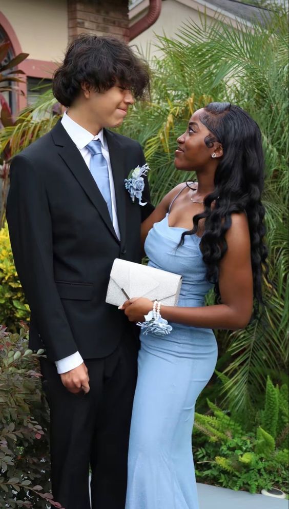 Spaghetti Straps Blue Mermaid Long Prom Dress - VelvetHem