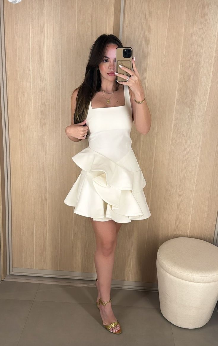 White Short Evening Dress Cocktail Dresses Short Party Dress
