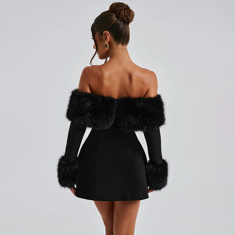 Carnival Mini Dress Black