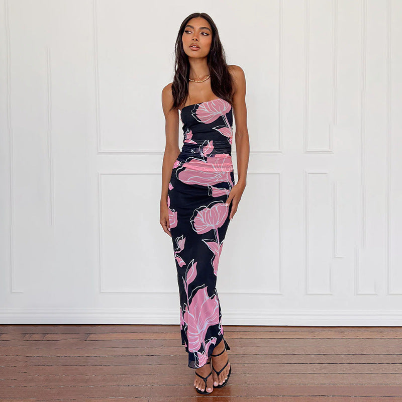 Helberg Maxi Dress Pink