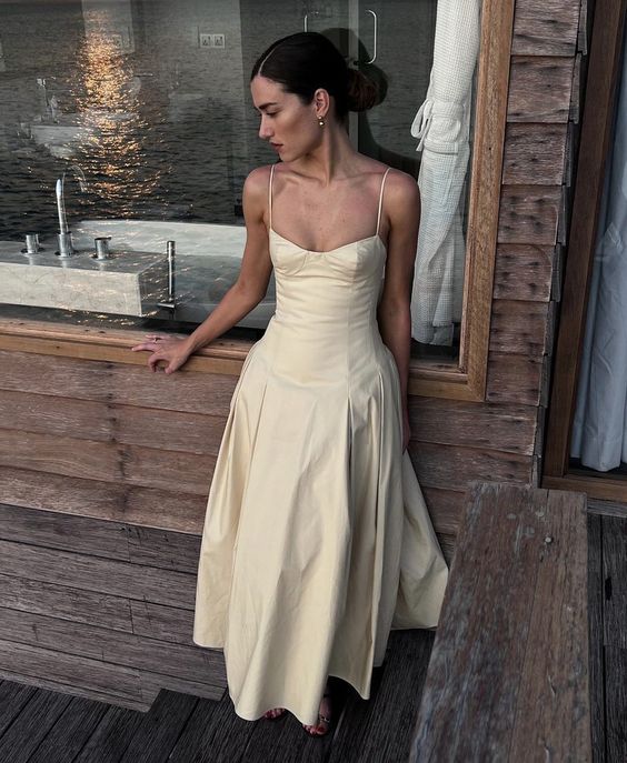 Ivory Evening Dresses Sexy Formal Party Dress