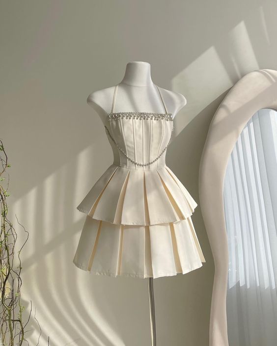 Short Homecoming Dresses for Teens Hot Mini Cocktail Party Gown - View 2 | VelvetHem