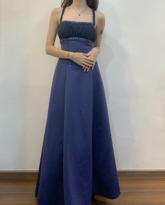 Straps Long Prom Party Dress Evening Gown fg6707 - VelvetHem