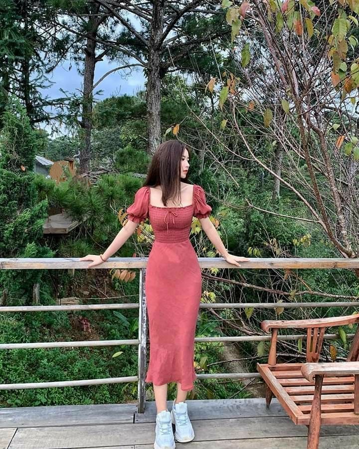 Casual dress for women fg6026 - VelvetHem