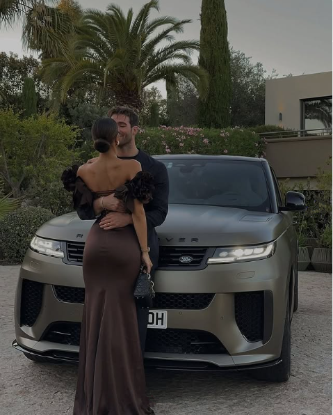 Brown Off The Shoulder Long Prom Dress Formal Dress fg7064 - View 3 | VelvetHem