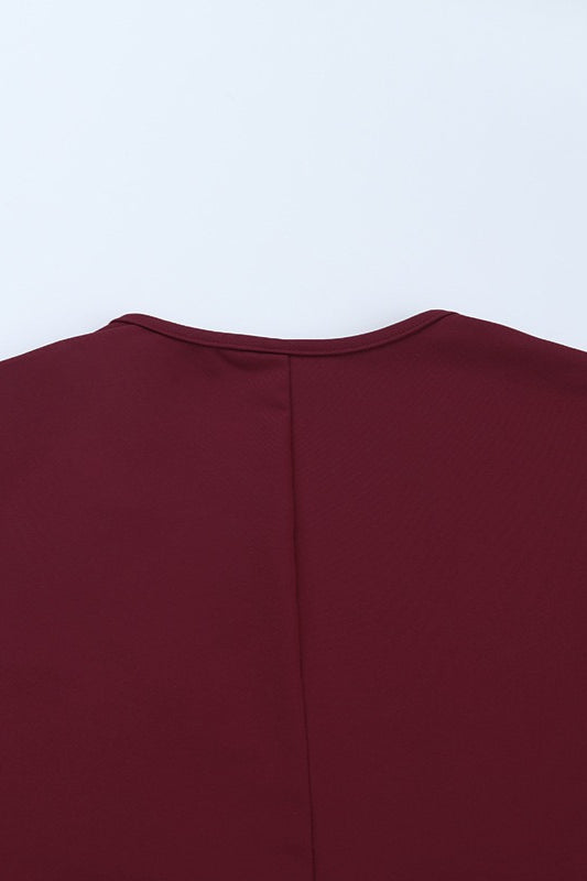 U-Neck Bodycon Party Dress - View 5 | VelvetHem