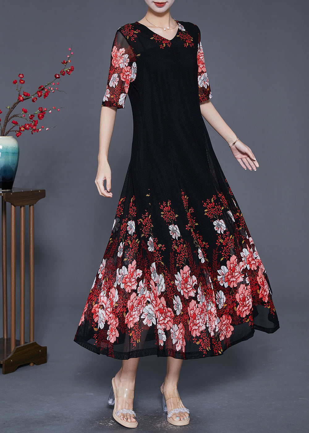 A Vintage Style Dress with Delicate Timeless Details