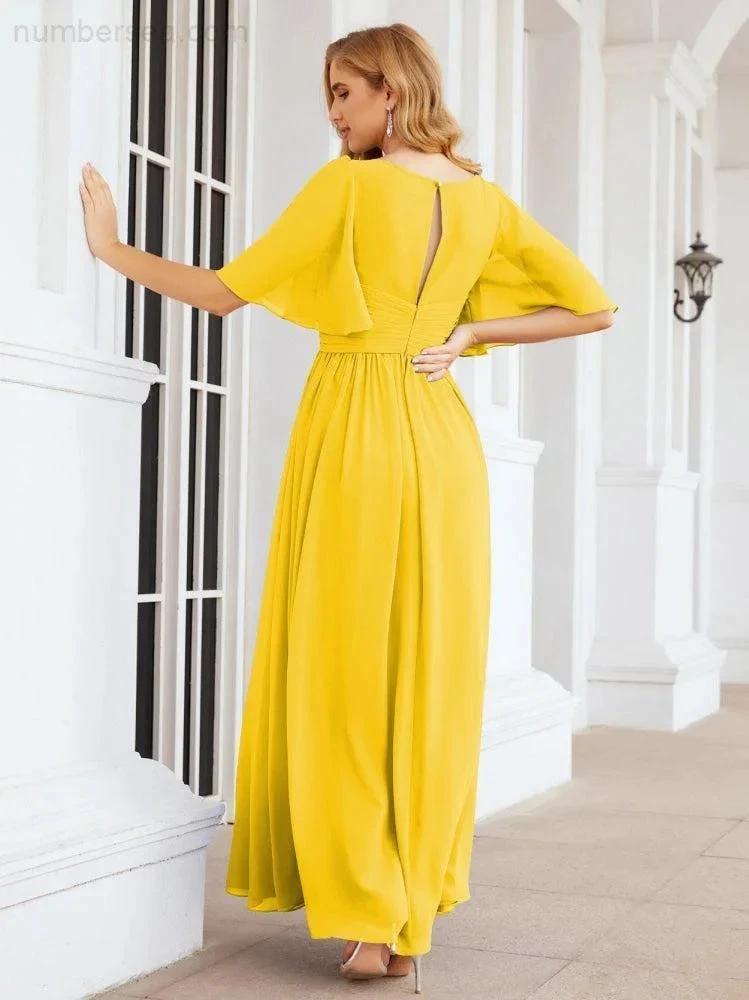 ZapDress Bridesmaid Dresses for Women Wedding Long Party Prom Dress 28068 (ZD16988)