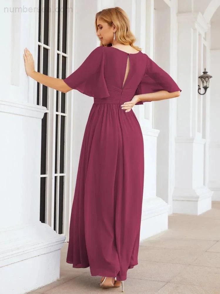ZapDress Bridesmaid Dresses for Women Wedding Long Party Prom Dress 28068 (ZD16988)