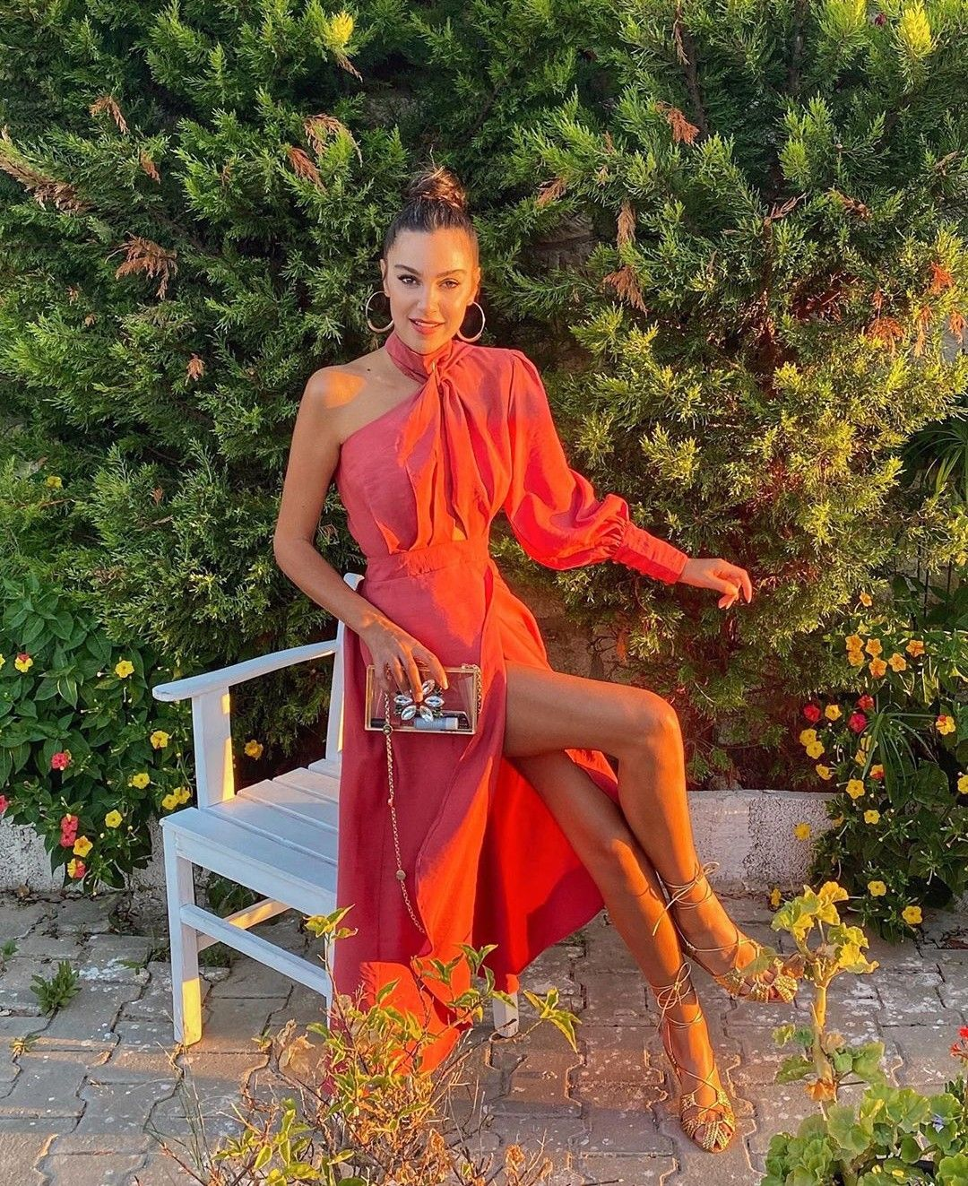 Chic One Sleeve A-line Prom Dress,Unique Party Gown - VelvetHem