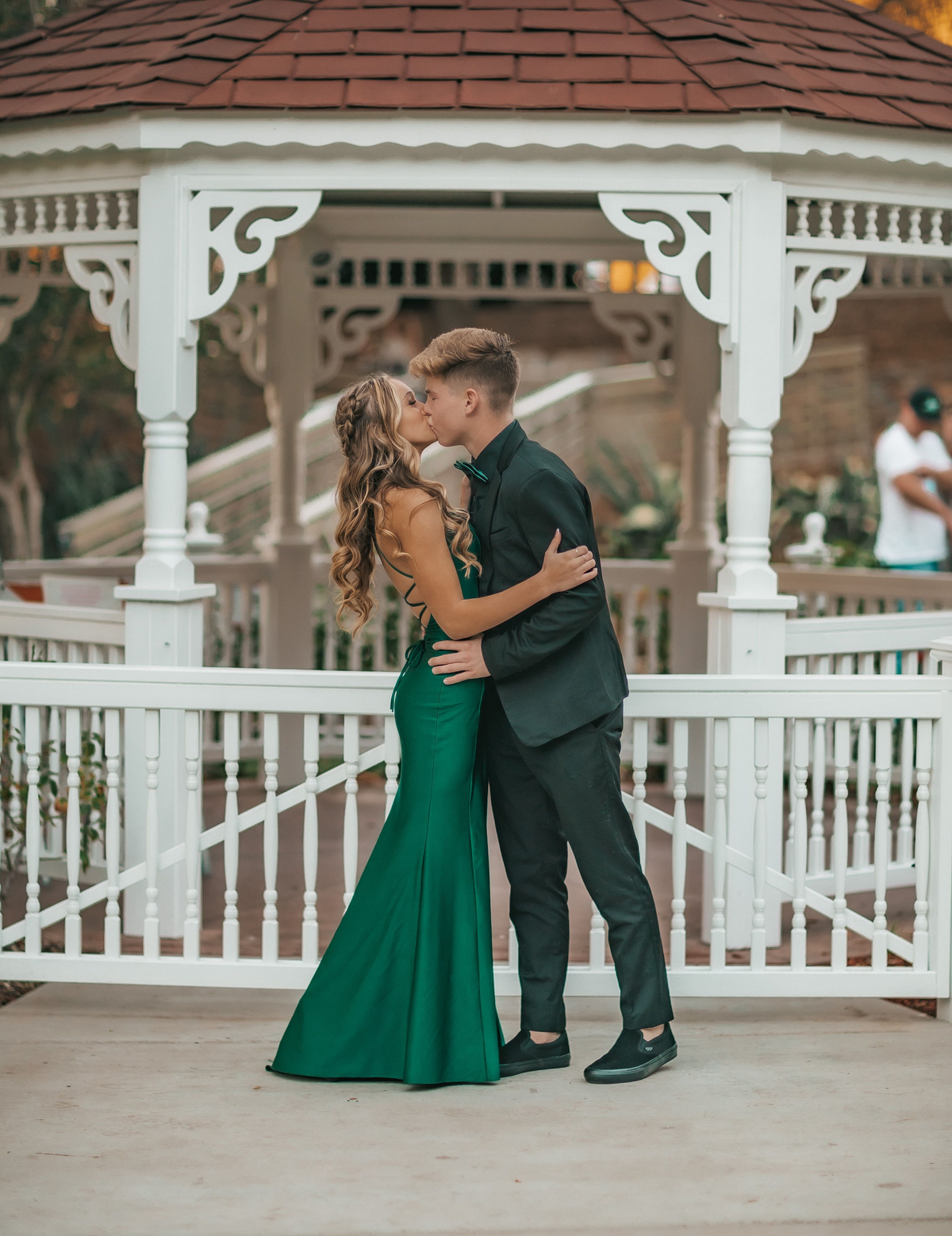 Classy Green Mermaid Prom Dress Lace-up Back Green Evening Dress Y5449 - VelvetHem