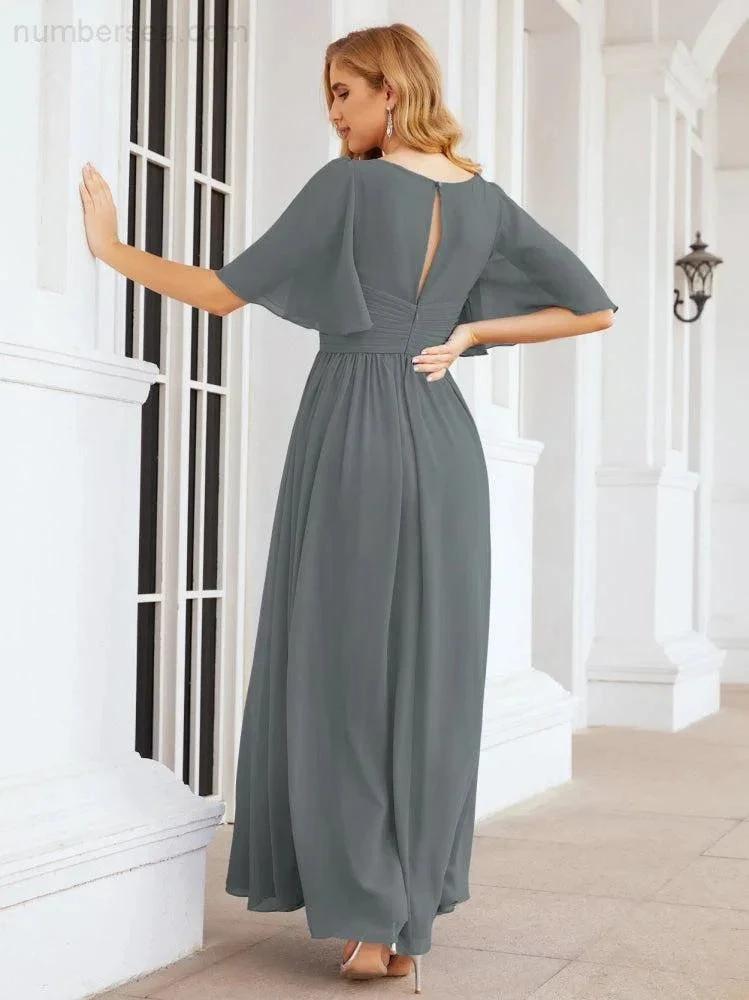 ZapDress Bridesmaid Dresses for Women Wedding Long Party Prom Dress 28068 (ZD16988)