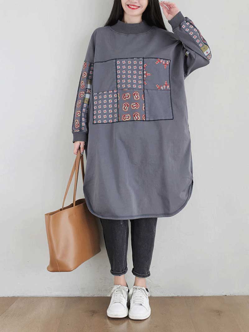 Remember Me Alway Turtleneck Pullover Sweater Midi Dress