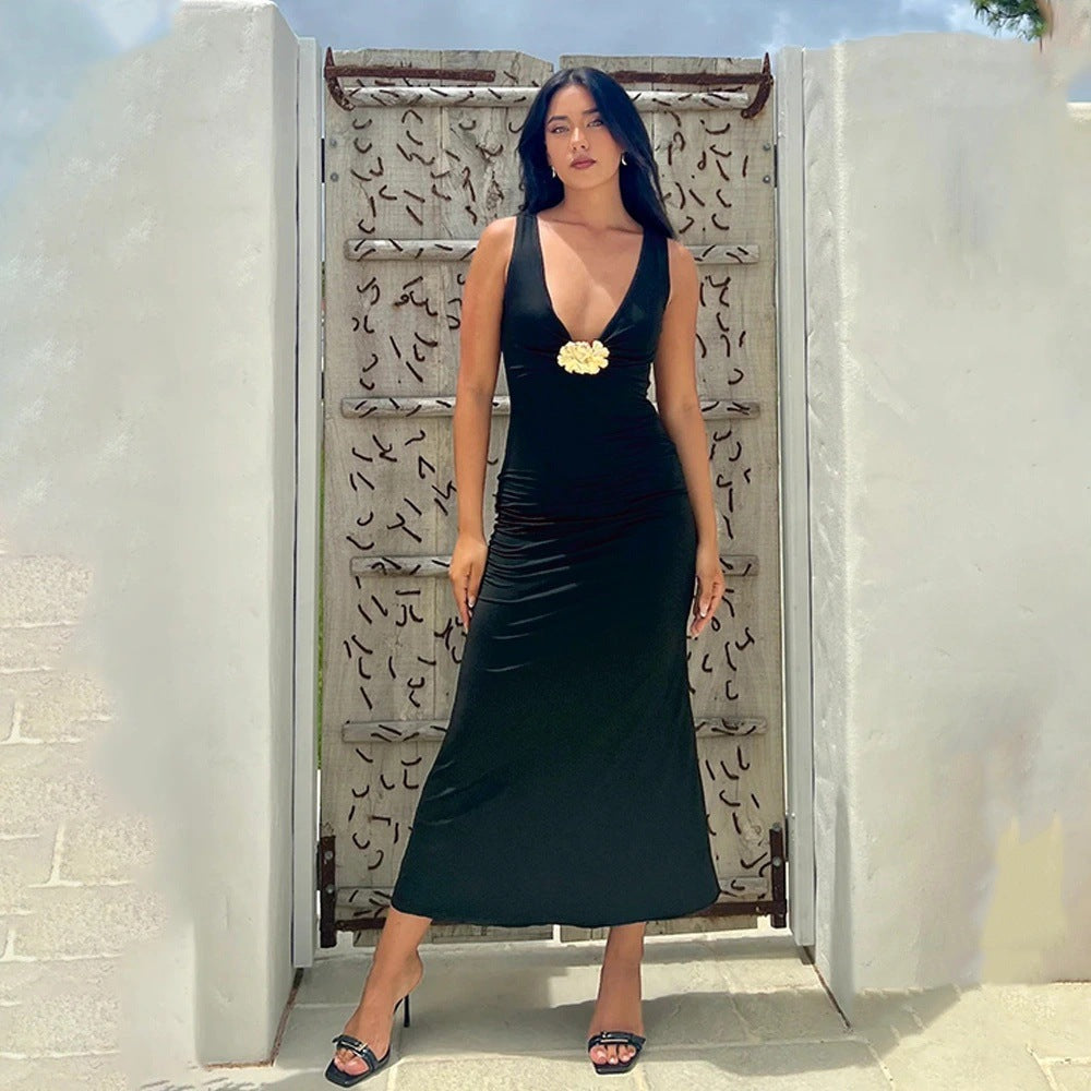 Verona Midi Dress Black
