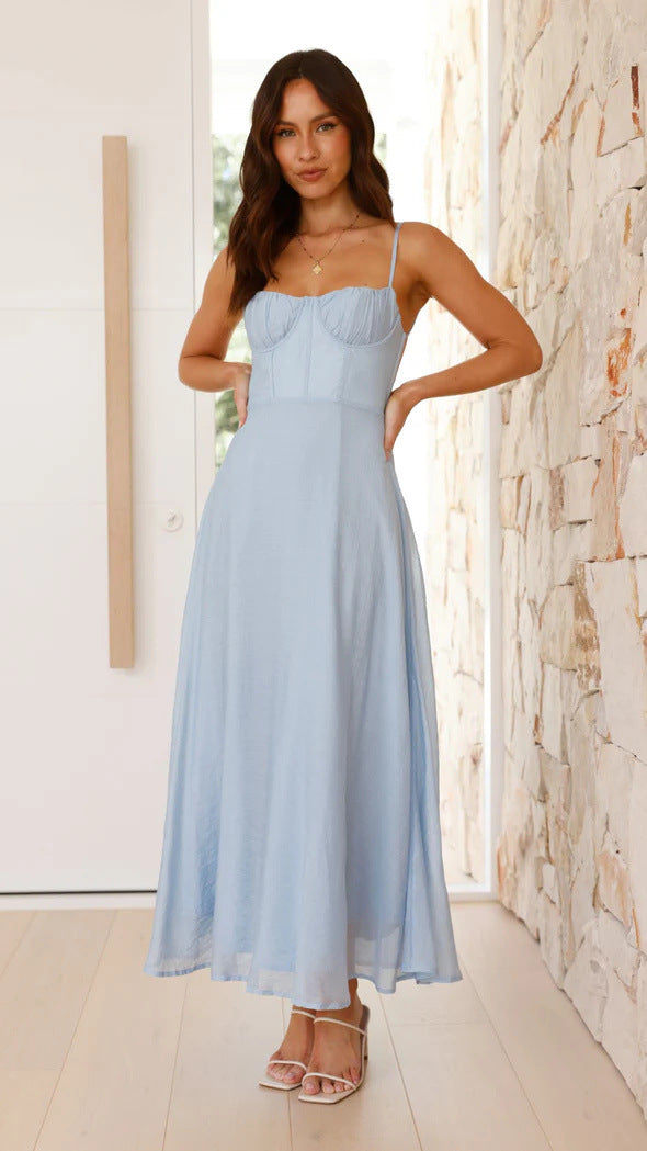 Ducasse Maxi Dress Blue