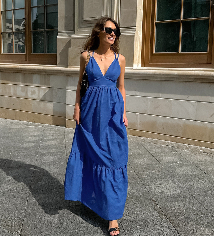 Buckley Maxi Dress Blue