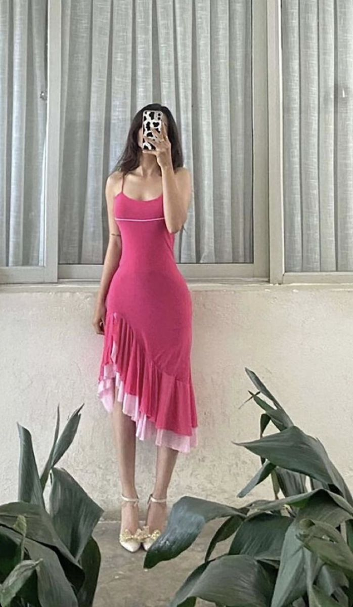Elegant Straps Ruffles Mermaid Prom Dress Chiffon Party Evening Gown - VelvetHem