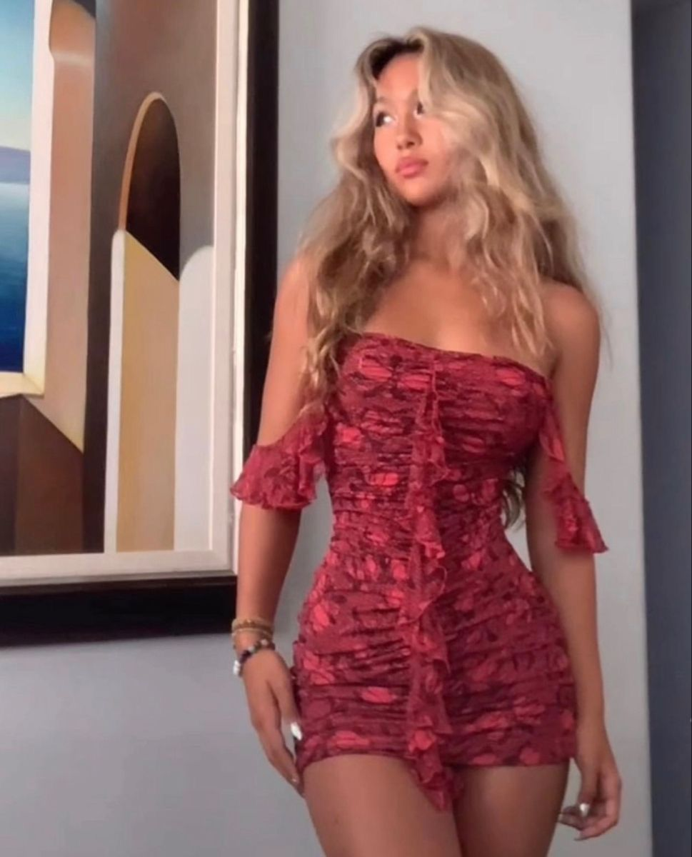 Vintage Off The Shoulder Burgundy Chiffon Printed Floral Short Party Dress Formal Homecoming Dress