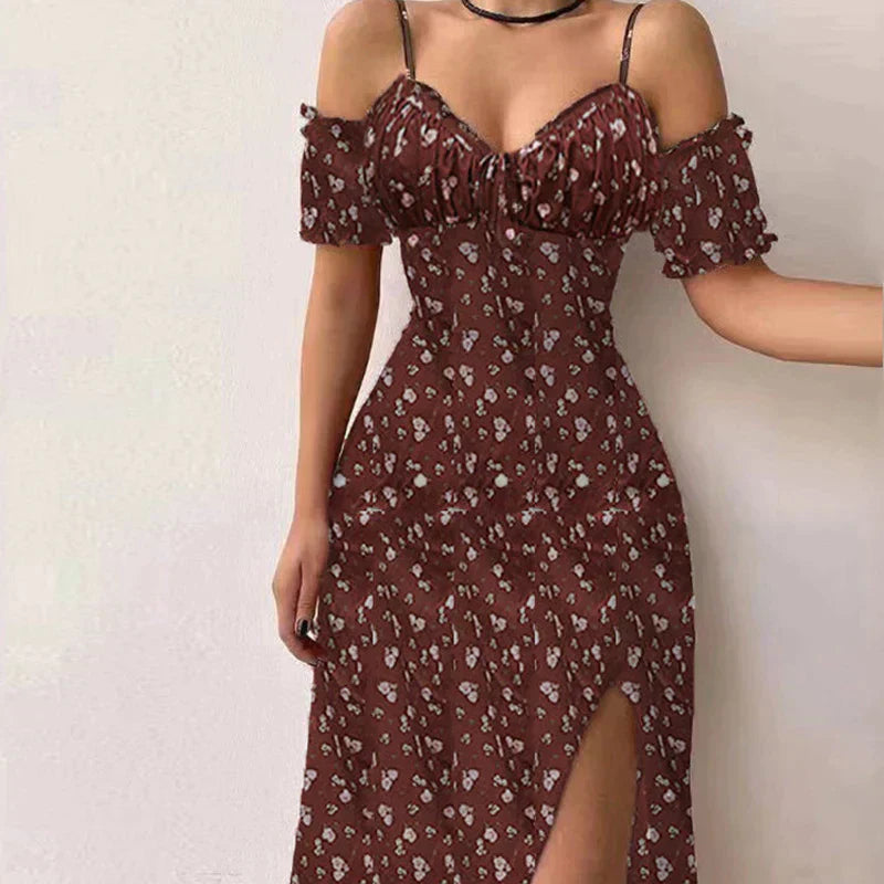 Karina Premium V Neck Cocktail Dress Statement Occasion Edit