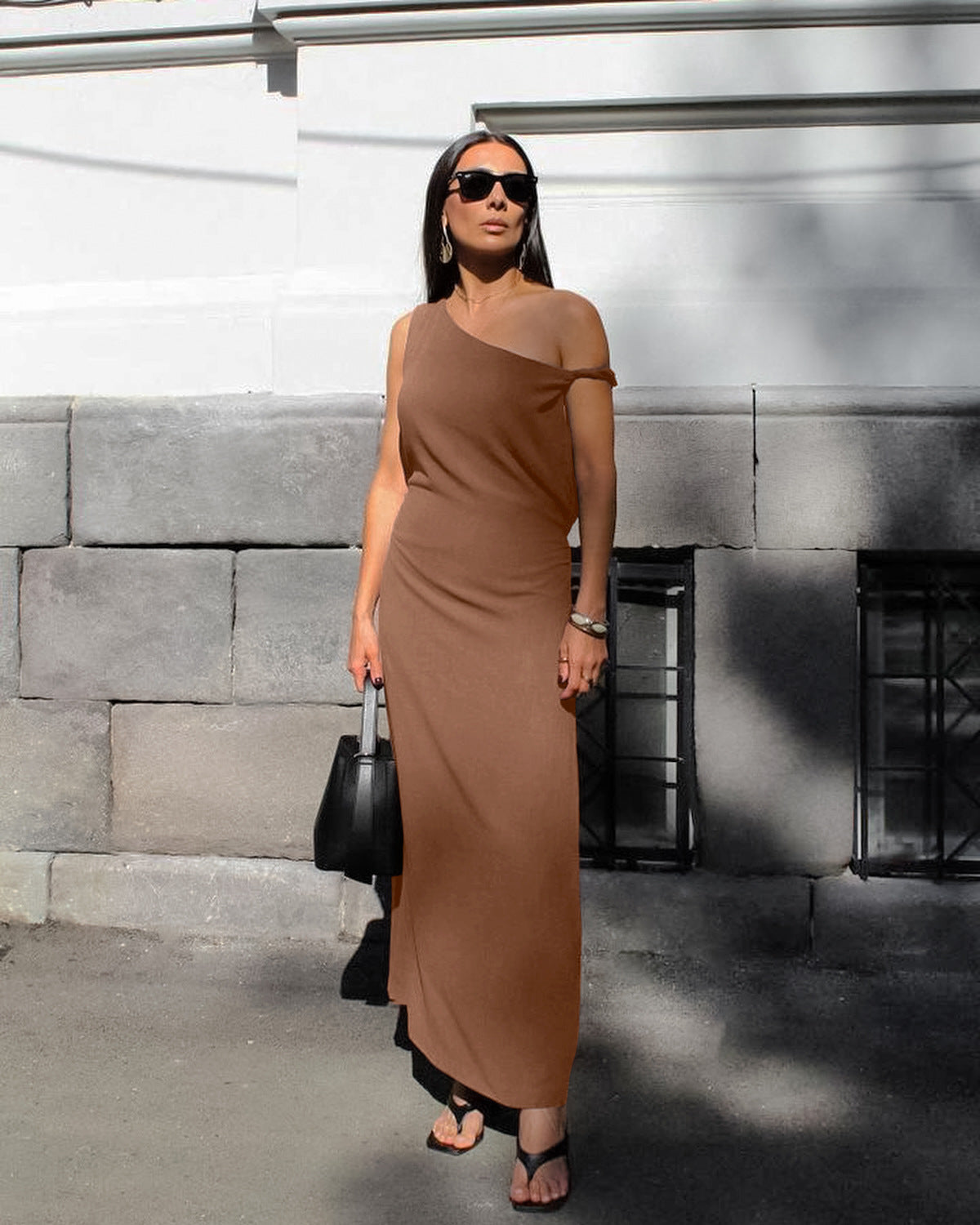 Westwick Maxi Dress Brown