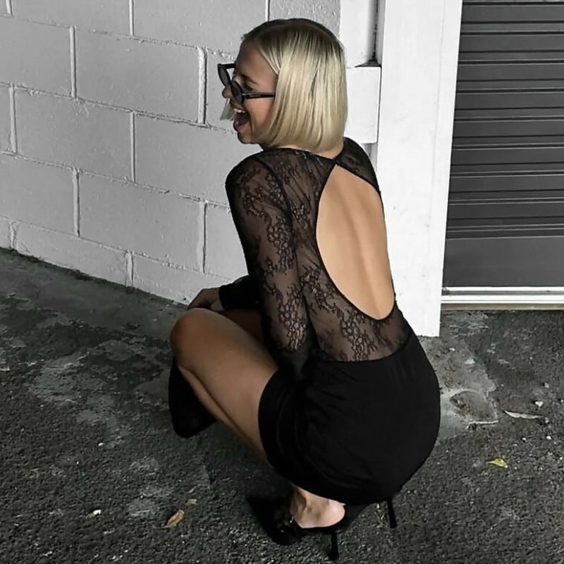 Moonlit Dream Dress Black