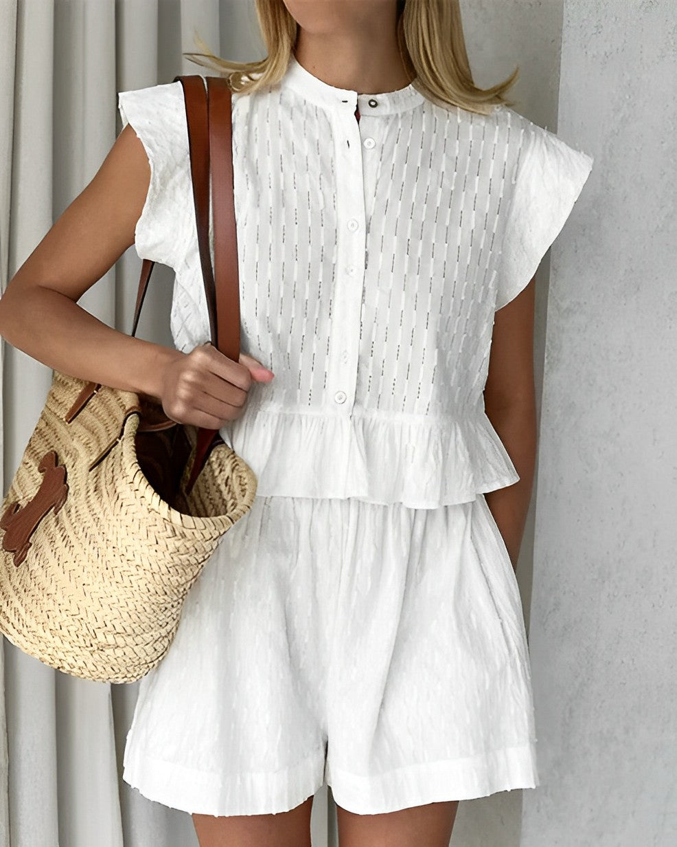 Dionisia Elegant Structured Dress Set for Women Relaxed Modern Fit