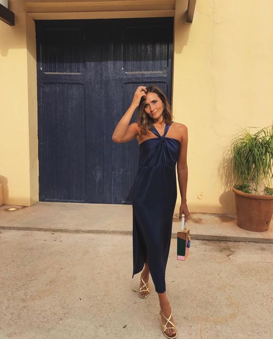 Navy Blue Prom Dresses ,Sexy Prom Dress - VelvetHem