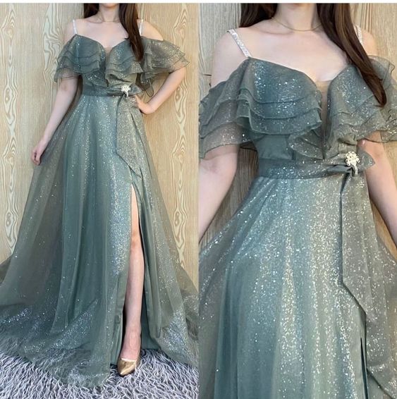 Charming Prom Dress Long Evening Dress - VelvetHem