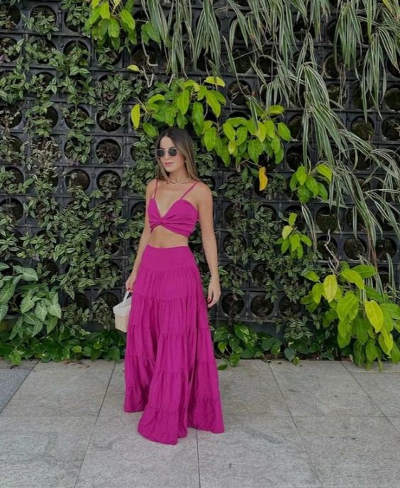 Elegant Two Piece Prom Dress Long Evening Dress - VelvetHem