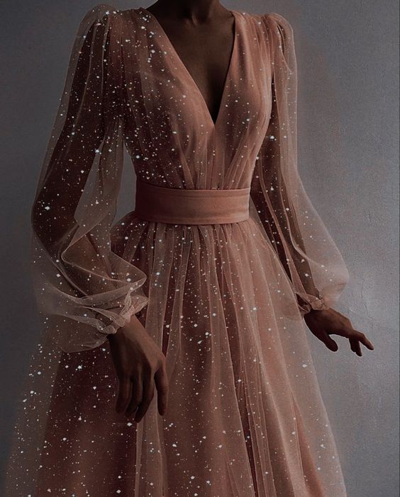 Simple Long Sleeve Bridesmaid Evening Party Midi Dress