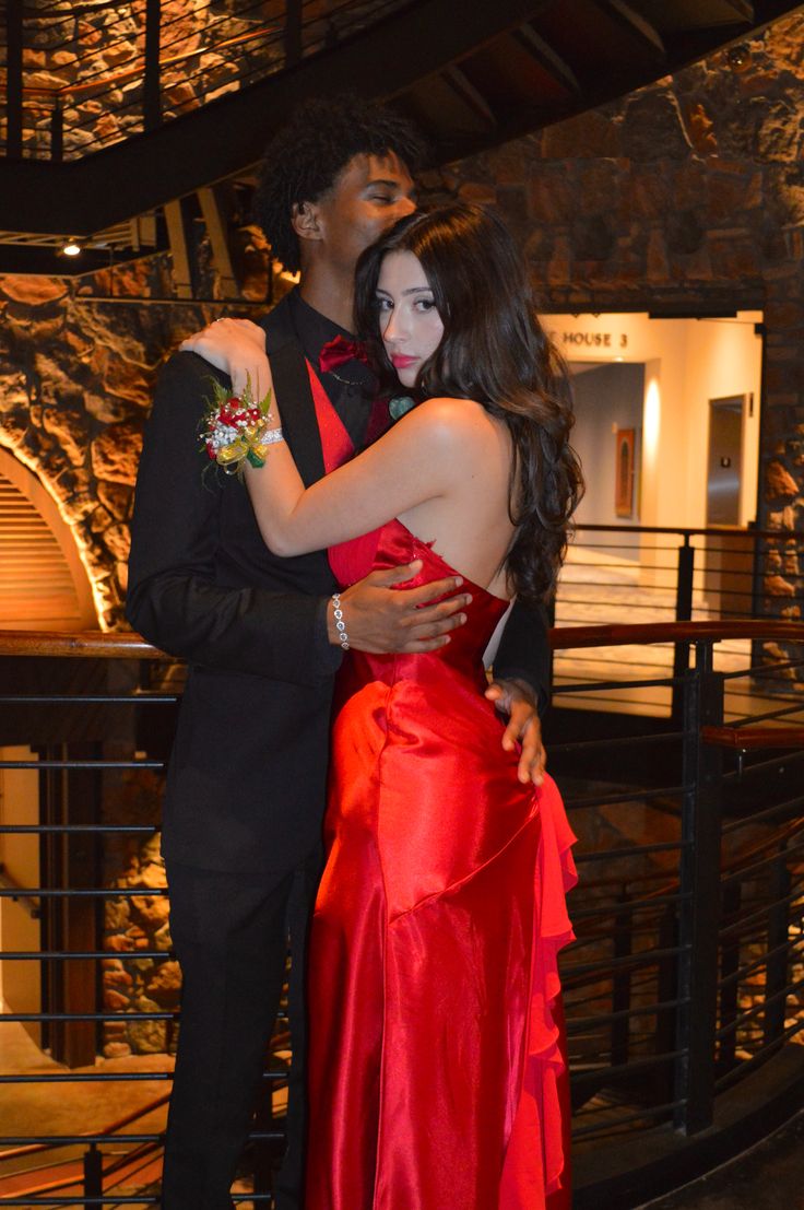 V Neck Red Prom Dress Formal Graduation Party Dress - VelvetHem
