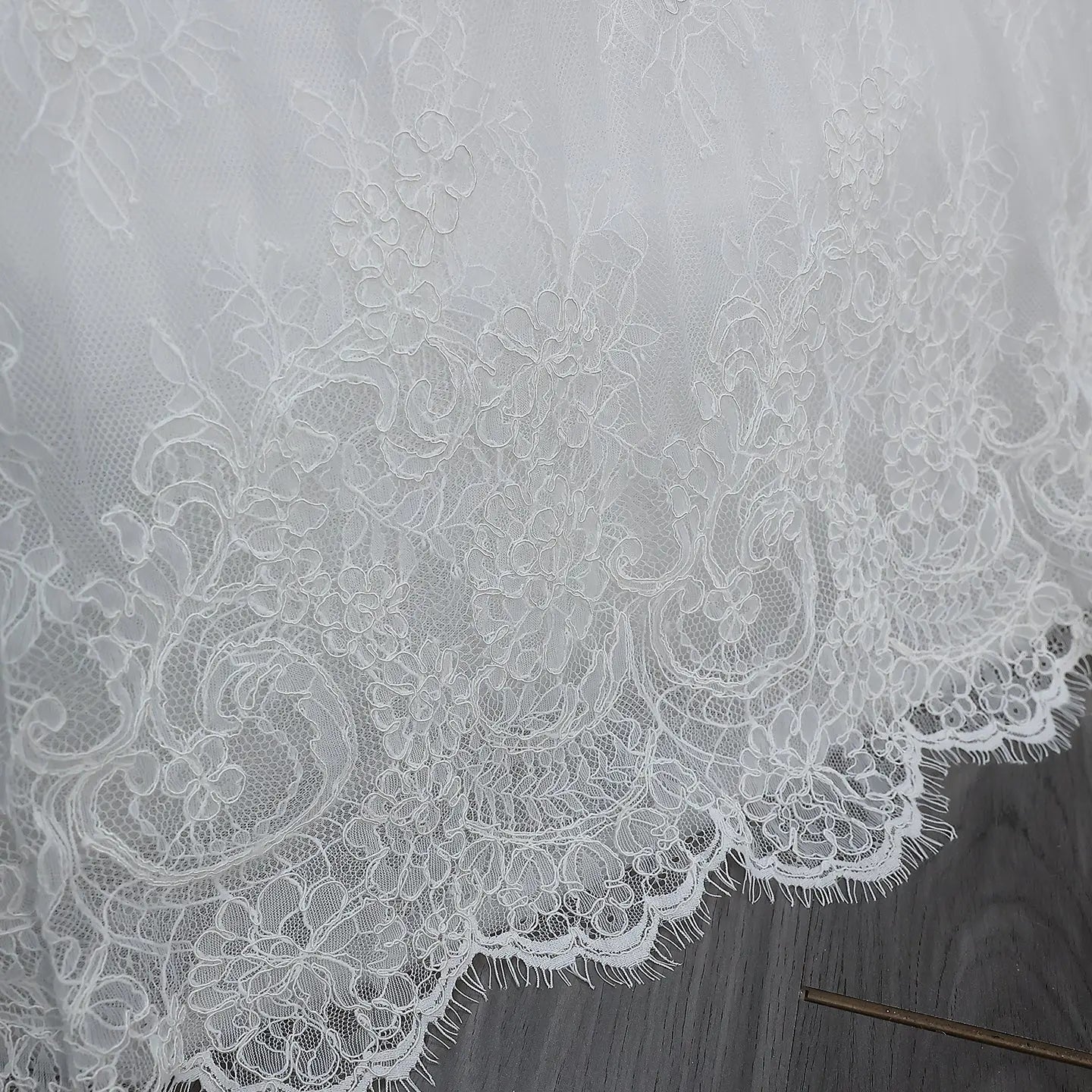 Luxury High Neck Lace Wedding Dress ZP182