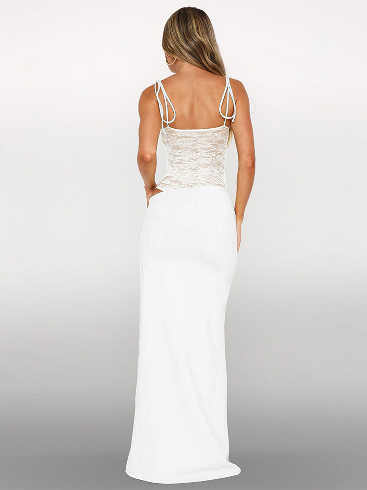Stella Maxi Dress White