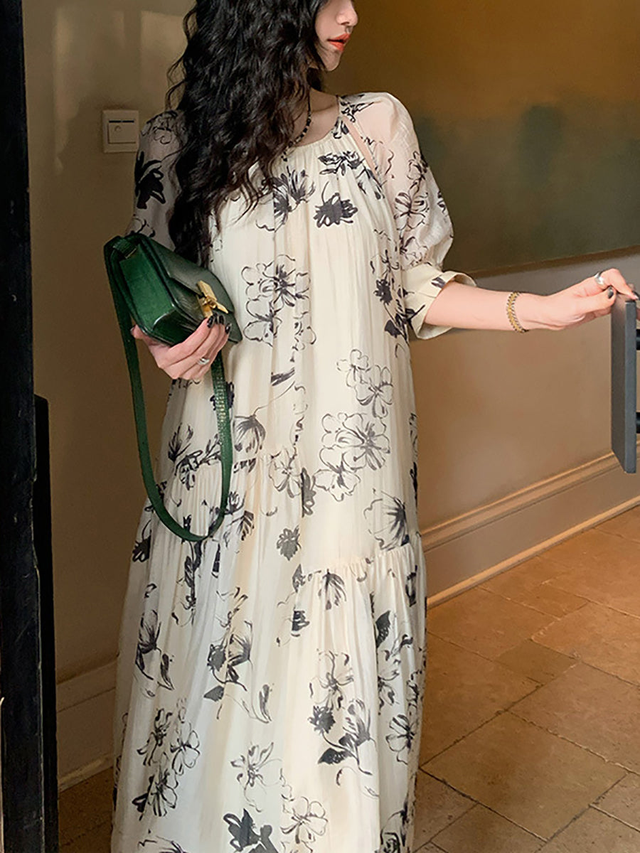 A Vintage Style Dress with Delicate Timeless Details