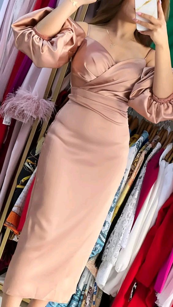 Evening Dress Spaghetti Straps Prom Dress Party Dress - VelvetHem