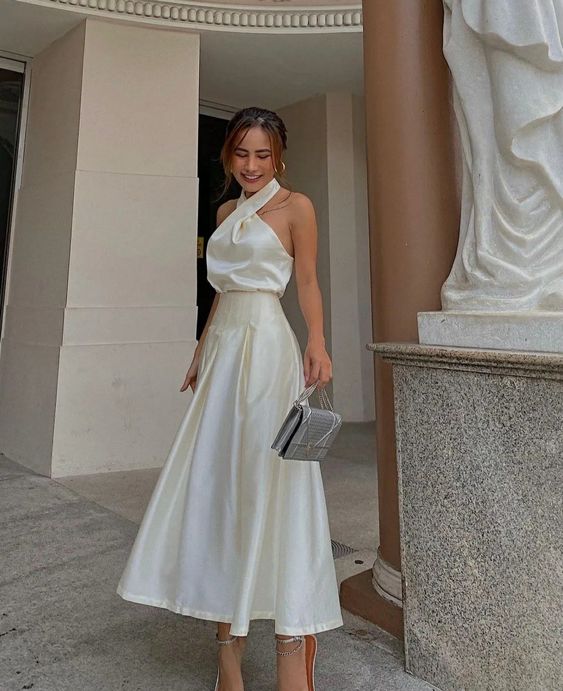 Elegant Women Prom Dress Vintage Evening Party Dress - VelvetHem