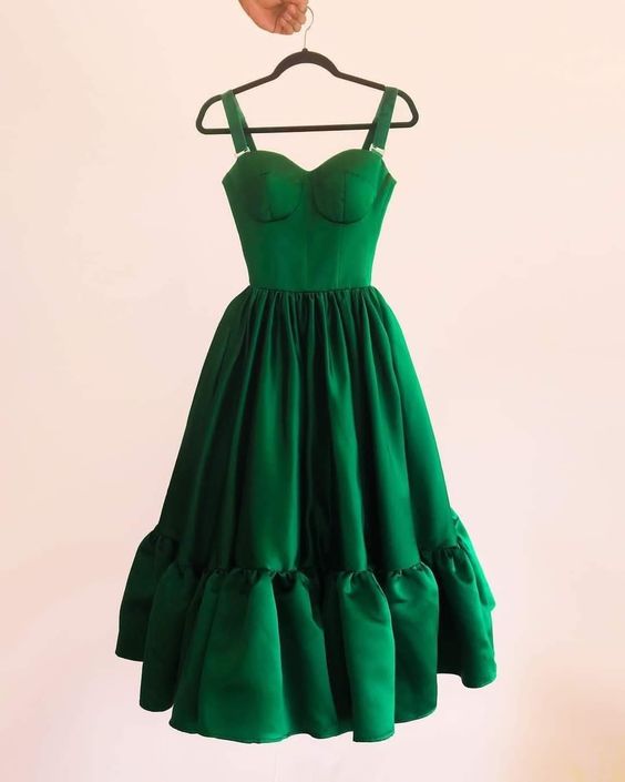 Green Short Party Dress Homecoming Dresses - VelvetHem