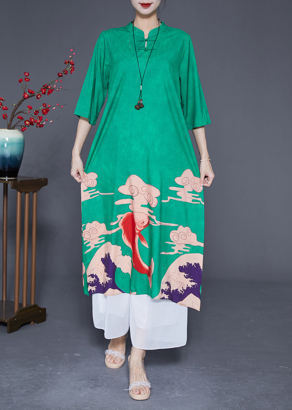 A Vintage Style Dress with Delicate Timeless Details