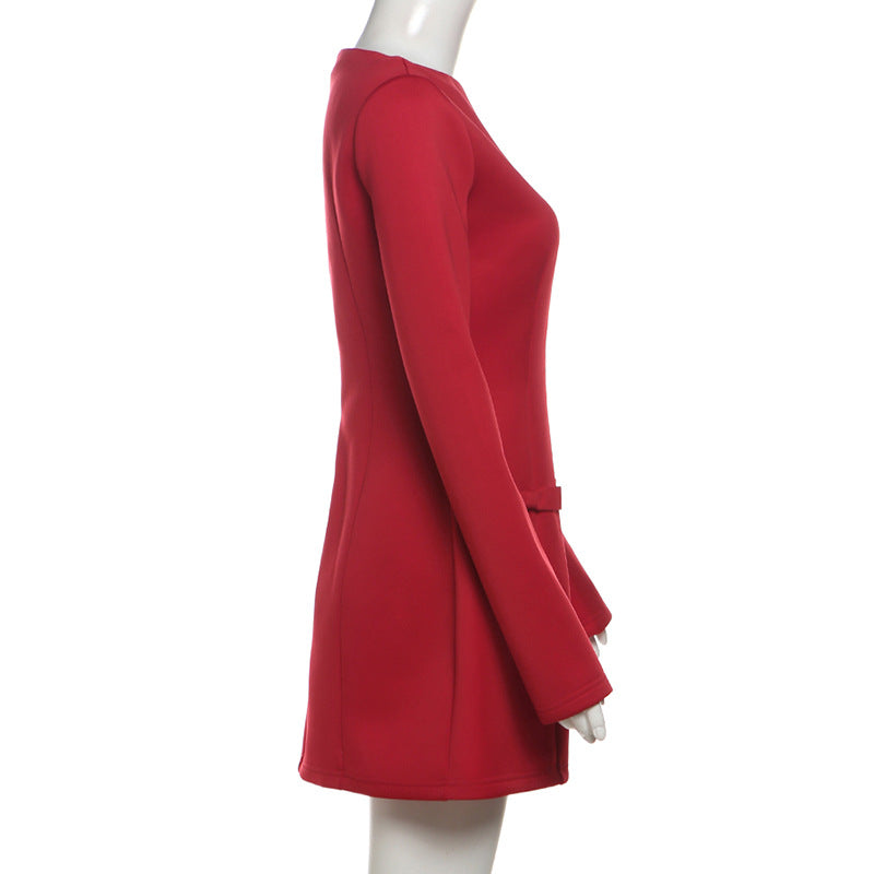 Red Chemistry Mini Dress Red