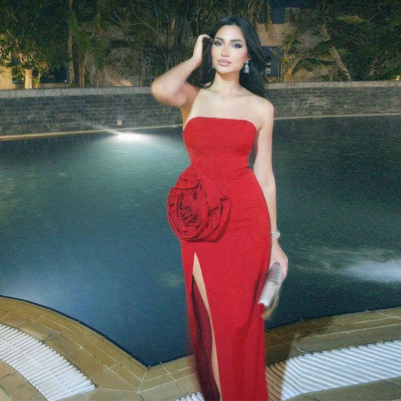 Fleming Maxi Dress Red