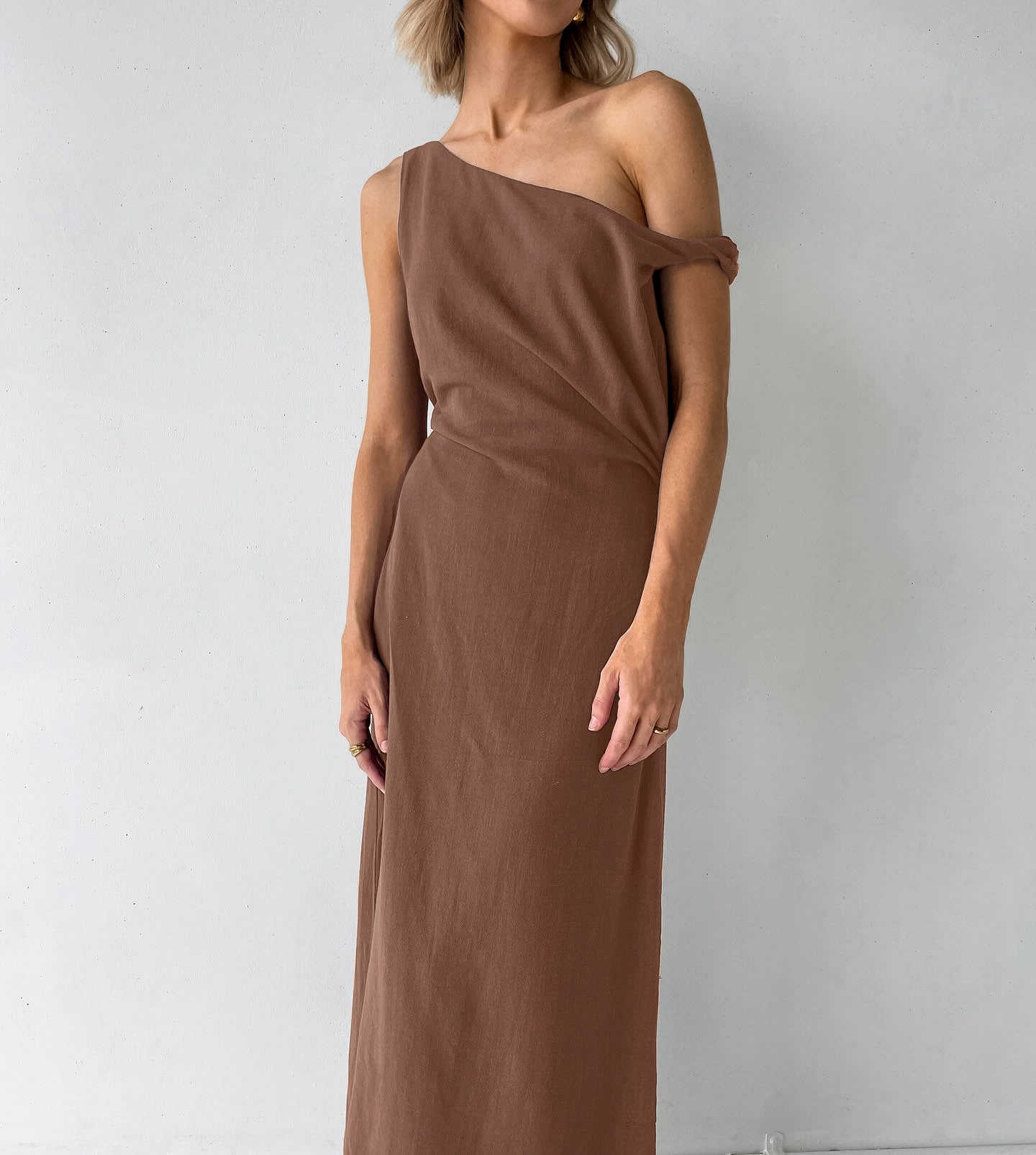 Westwick Maxi Dress Brown