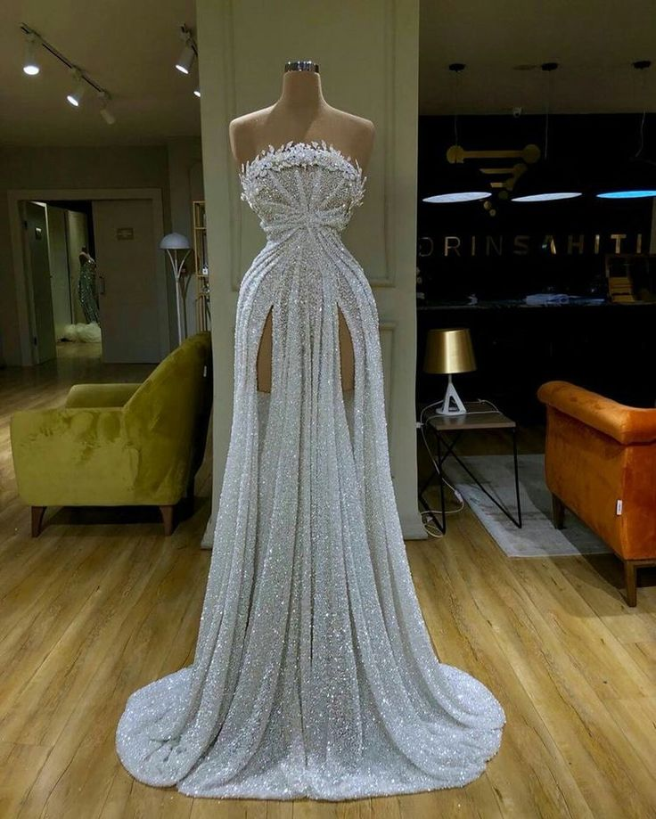 Mermaid Evening Dress Long Prom Gown Y7683 - VelvetHem